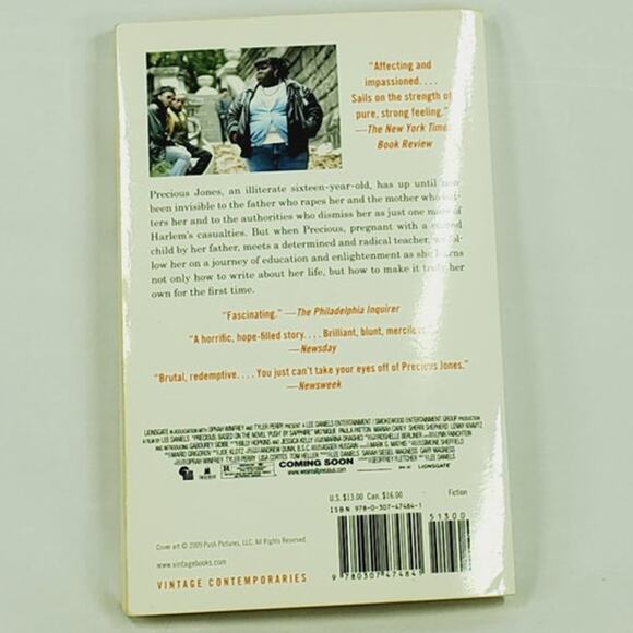 Precious: Based on the Novel Push by Sapphire (Vintage Contemporaries) Paperback - Picture 2 of 4